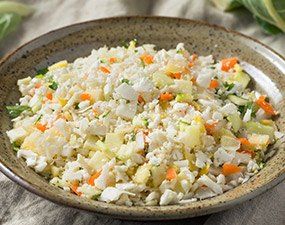 Taboulé de chou-fleur râpé