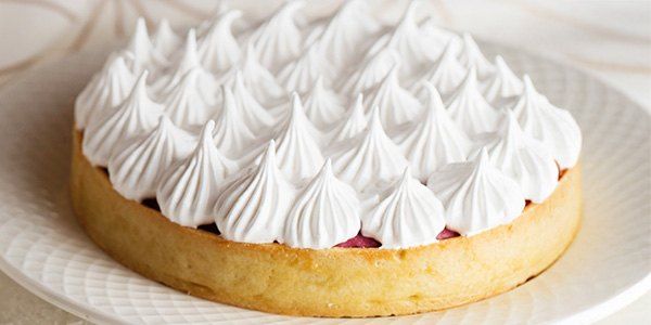 TARTE RHUBARBE MERINGUEE