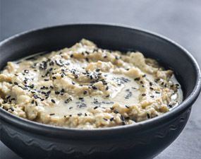 Tartinade d'aubergines bio au sésame