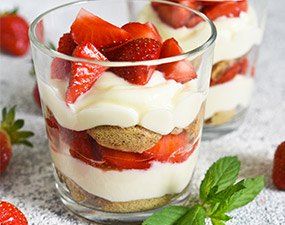 Tiramisu aux fraises