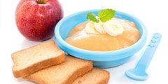 Compote bébé pomme banane bio - à partir de 6 mois