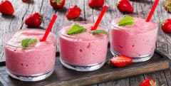 Mousse aux fraises bio
