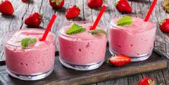 Mousse aux fraises bio