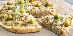Tarte aux oignons